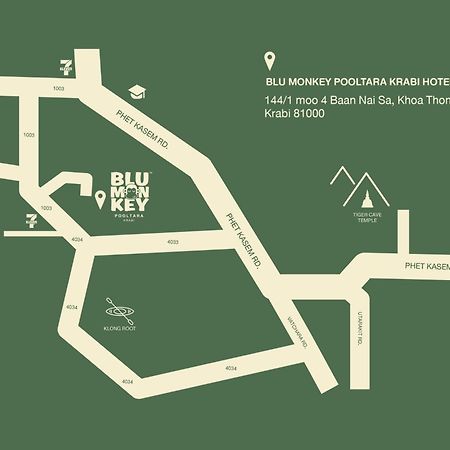 Blu Monkey Pooltara Krabi Hotel & Villas Pet Friendly Exterior foto